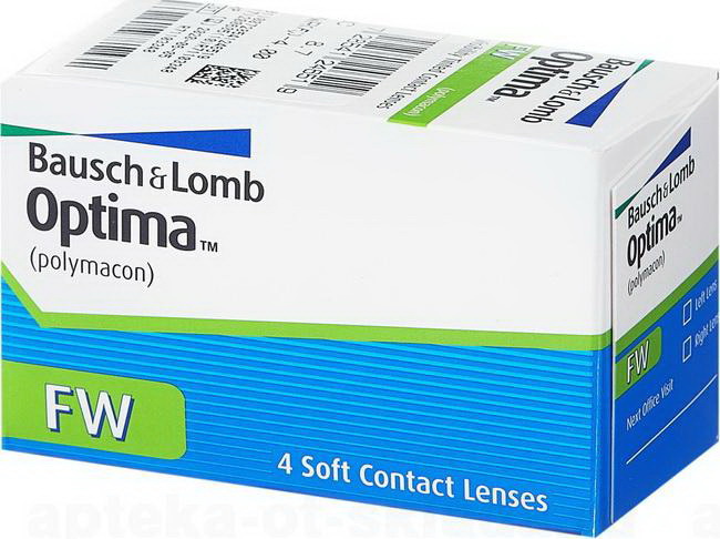 Линзы контактные N 1 Оптима FW bc 8.7 мм (-1.50)
