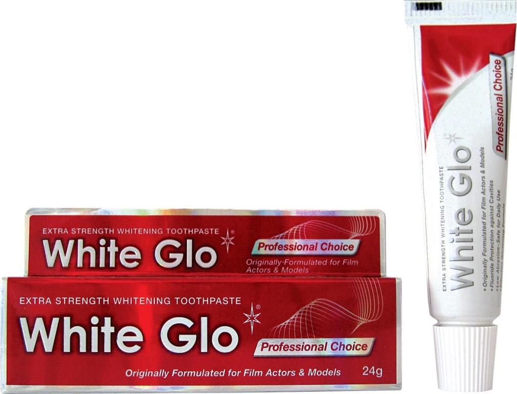 Зубная паста White Glo экстра сильная отбеливающая профессиональный выбор 24г