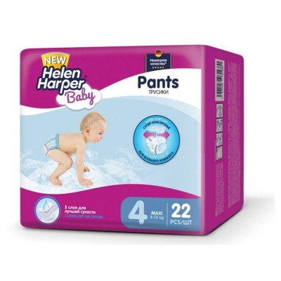 Подгузники-трусики детские Helen Harper Baby Pants р-р 4 (8-13кг) N 22