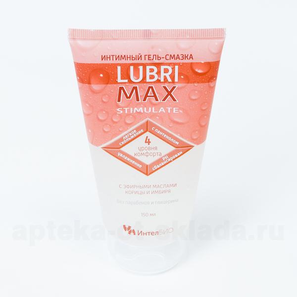 LubriMax Stimulate интимный гель-смазка с эфирными маслами корица/имбирь 150мл