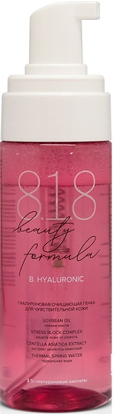818 Beauty Formula пенка гиалурон. д/чувствит кожи 150мл N 1