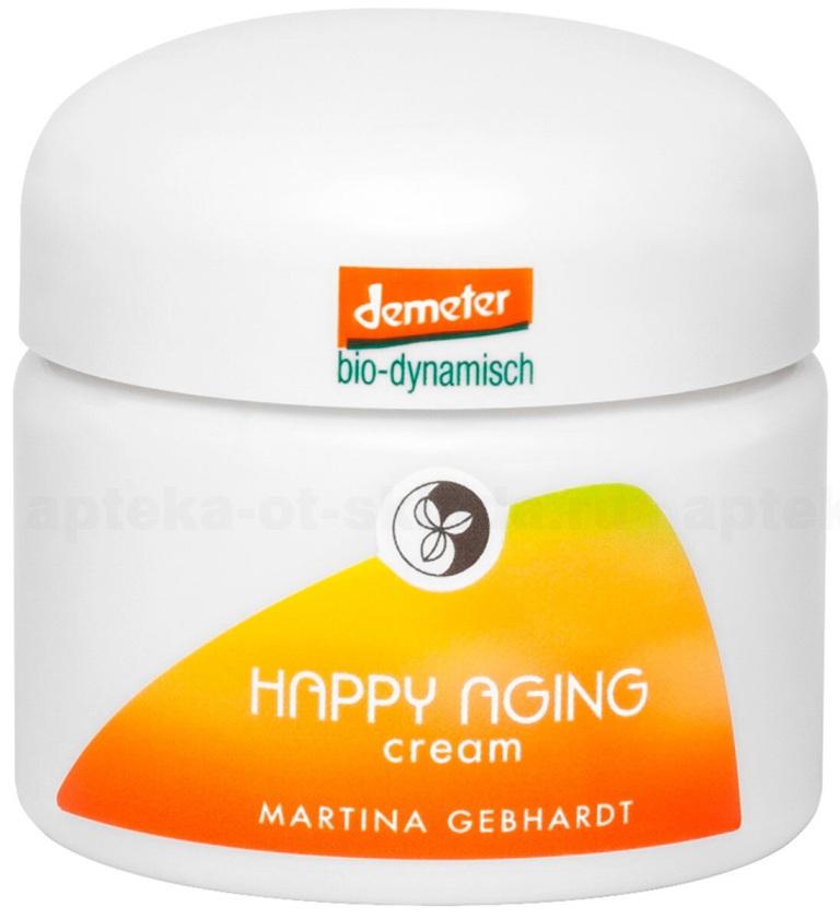 Martina Gebhardt крем для зрелой кожи лица Счастливый возраст питательный/защитный 50мл