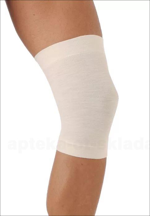 Relaxsan ortopedica согревающий бандаж для колена с шерстью размер 2 арт.LGB01 белый