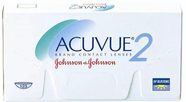 Линзы контактные Acuvue 2 8.3/ -1.00 N 6