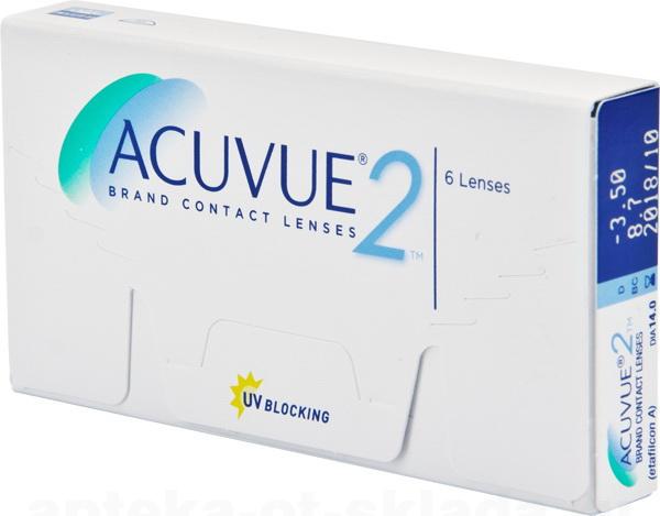 Линзы контактные Acuvue 2 8.3/ -4.25 N 6