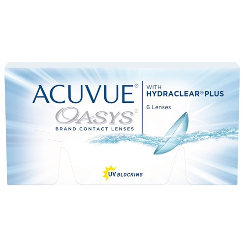 Линзы контактные Acuvue Oasys with Hydraclear plus 8.4/-2.75 N 6