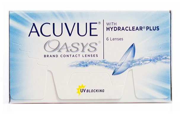 Линзы контактные Acuvue Oasys with Hydraclear plus 8.4/-5.00 N 6