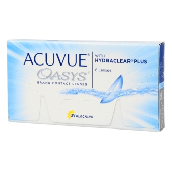 Линзы контактные Acuvue Oasys with Hydraclear plus 8.8/-2.00 N 6