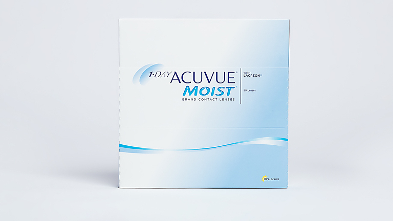 Линзы контактные 1 Day Acuvue MOIST 8.5/-2.75 N 90