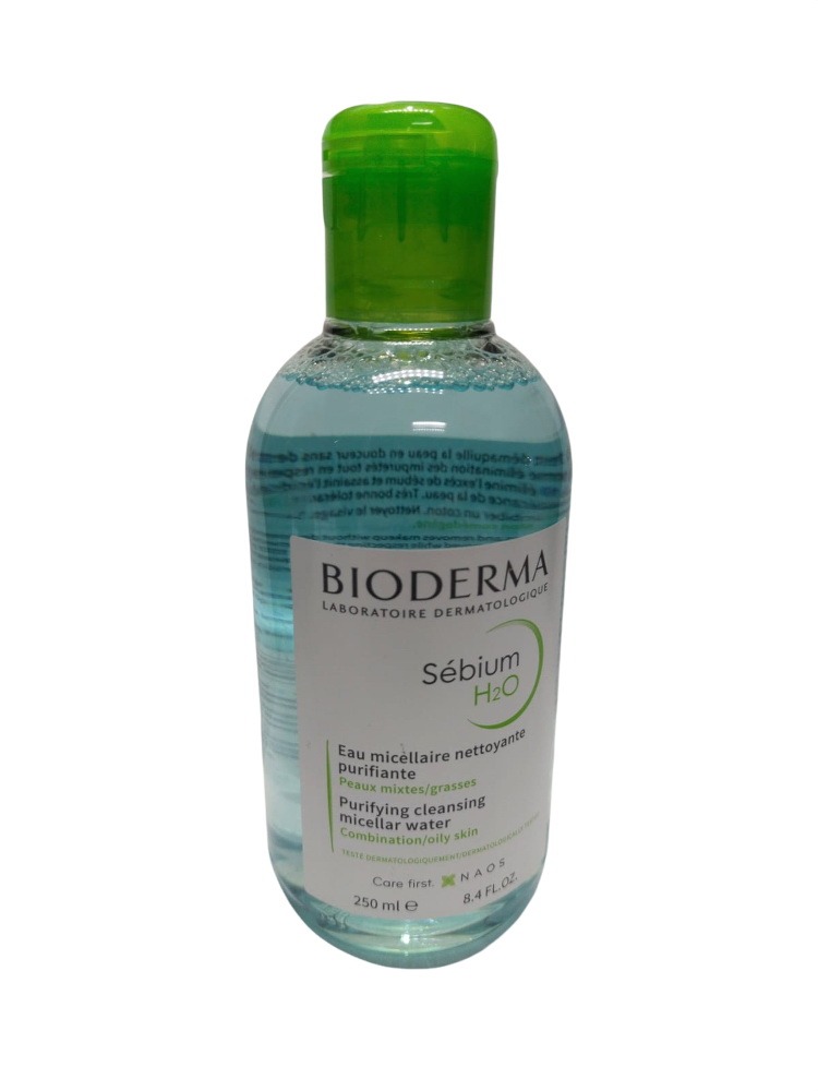 Bioderma Sebium H2O мицеллярная вода для очищения и демакияжа для смешанной и жирной кожи 250мл