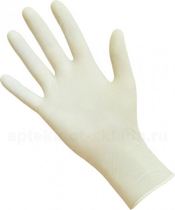 Diamax-S перчатки латексные смотровые стерильные р-р M пара