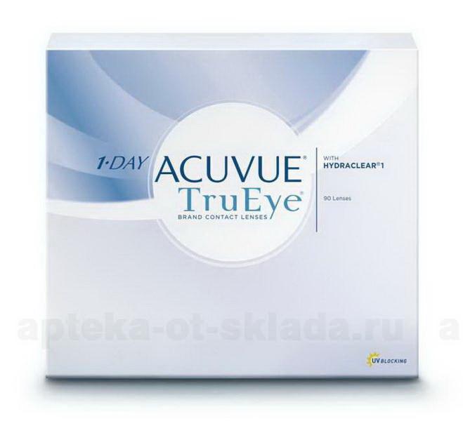 Линзы контактные 1 Day Acuvue TruEye 8.5/ -5.50 N 90