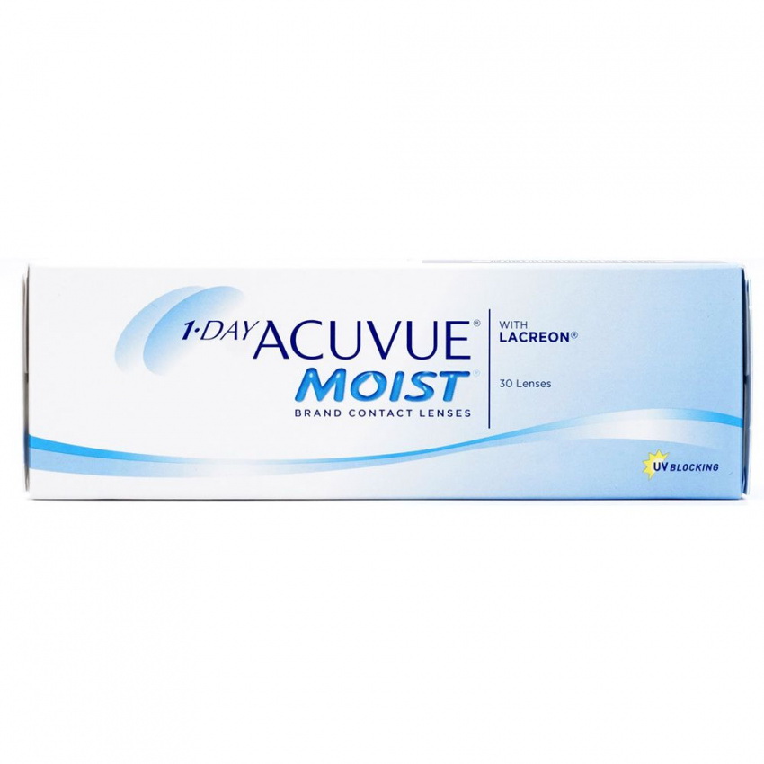 Линзы контактные 1 Day Acuvue MOIST 8.5/ +1.75 N 30