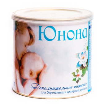 Юнона сухая молочная смесь для беременных и кормящих женщин 400 г
