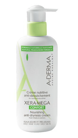 A-Derma Ксерамега комфорт крем для тела для сухой кожи 400 мл питательный