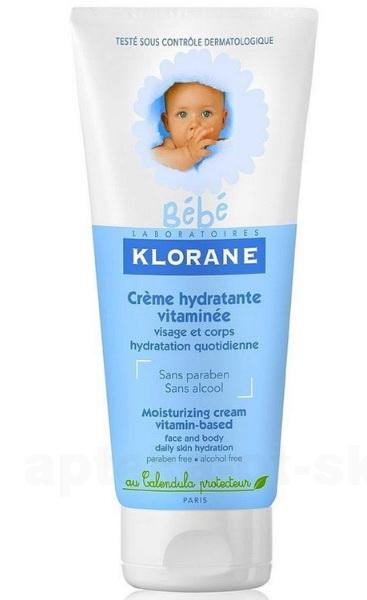 Klorane Bebe крем увлажняющий 40мл детский витамины/календула