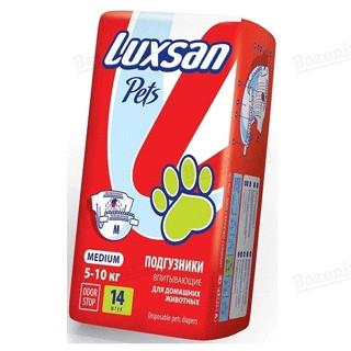 Luxsan Pets подгузники впитывающие для животных р.M 5-10кг N 14