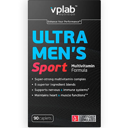Ультра менс Спорт витаминно-минеральный комплекс для мужчин спортсменов таблетки N 90