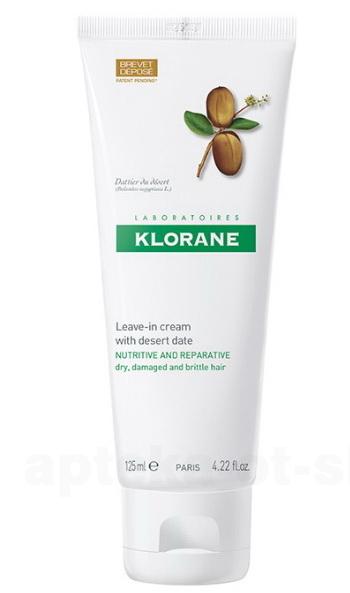 Klorane бальзам-ополаскиватель 200мл питательный с маслом финика для сухих/ломких/поврежденных волос