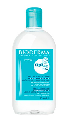 Bioderma АВСДерм H2O мицеллярный р-р для детей 500мл для лица/тела N 1